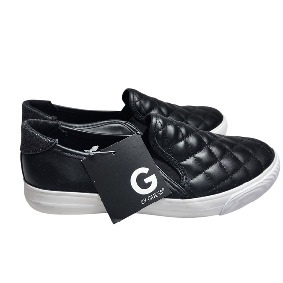G by Guess Women's Black Quilted Slip-On Sneakers 6.5 - Picture 8 of 10